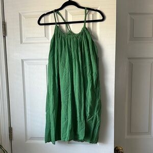 Velvet by Graham & Spencer Green dress Small